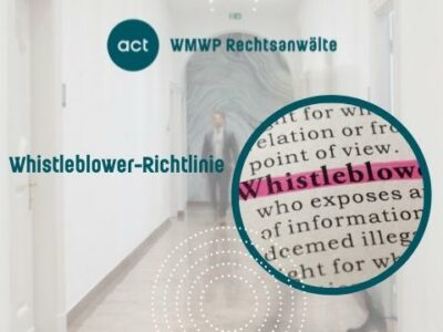 Whistleblow/Hinweisgeberrichtlinie
